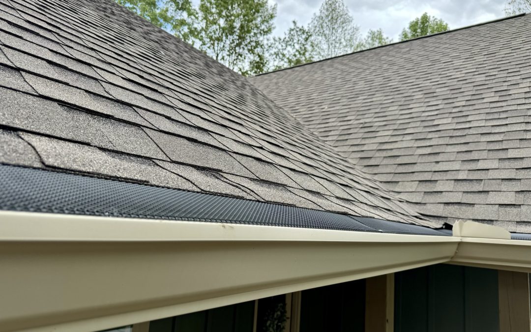 Gutter Cleanouts and Gutter Guard Installation in Murrayville